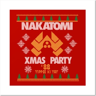 Nakatomi Christmas Party 88 Posters and Art